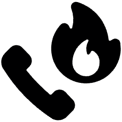 Safety Call Firefighters 1 Icon from Ultimate Bold Set