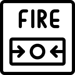 Safety Fire Icon from Ultimate Light Set