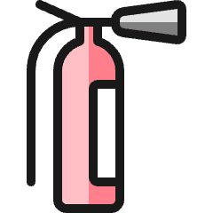 Safety Fire Extinguisher Icon from Ultimate Colors Set