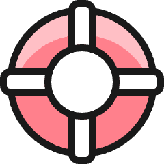 Safety Float Icon from Ultimate Colors Set