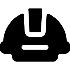 Safety Helmet 1 Icon from Ultimate Bold Set