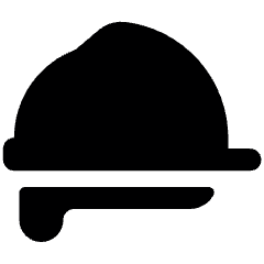 Safety Helmet Icon from Ultimate Bold Set