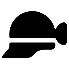 Safety Helmlet Mine Light Icon from Ultimate Bold Set