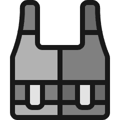 Safety Vest 1 Icon from Ultimate Colors Set