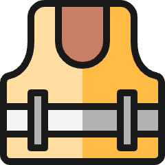 Safety Vest Icon from Ultimate Colors Set