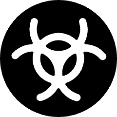 Safety Warning Radioactive Icon from Ultimate Bold Set