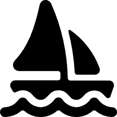 Sailing Boat Water 1 Icon from Ultimate Bold Set