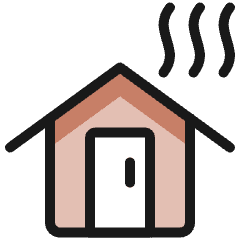 Sauna Heat 1 Icon from Ultimate Colors Set