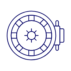 Money Safe Door Illustration from UX Line Set