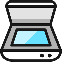 Scanner Icon from Ultimate Colors Set