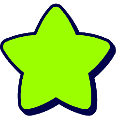 Star Icon from Stickies Duo Set