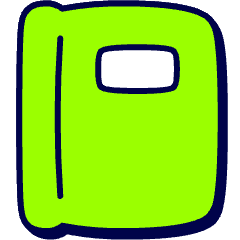 Textbook 1 Icon from Stickies Duo Set