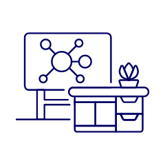 Chemistry Class Illustration from UX Line Set