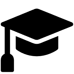 Graduation Hat Icon from Ultimate Bold Set