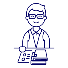 Librarian 1 4 Illustration from UX Line Set