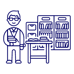 Librarian 2 5 Illustration from UX Line Set