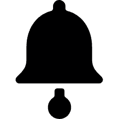 School Bell Icon from Ultimate Bold Set