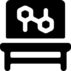 School Board Chemistry Icon from Ultimate Bold Set