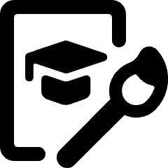 School Test Art 1 Icon from Ultimate Bold Set