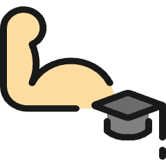 School Test Physical Education Icon from Ultimate Colors Set