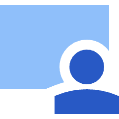 Screen Sharing Tutorial Icon from Sharp Flat Set