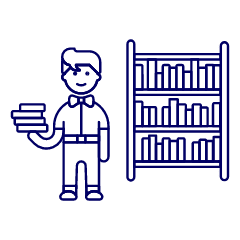Student 5 1 Illustration from UX Line Set