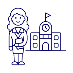 Teacher 4 Illustration from UX Line Set