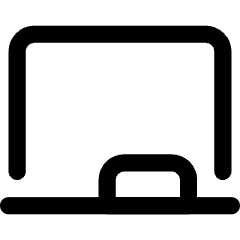 White Board Classroom Course Icon from Core Line Set