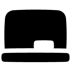 White Board Classroom Course Icon from Plump Solid Set