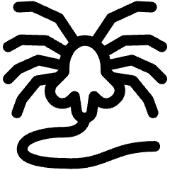 Facehugger Icon from Ultimate Regular Set