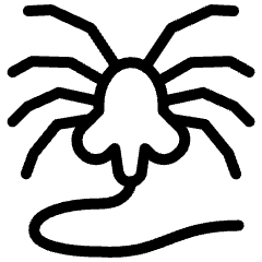 Facehugger Icon from Ultimate Light Set