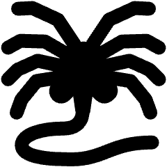 Facehugger Icon from Ultimate Bold Set