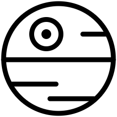 Science Fiction Death Star 1 Icon from Ultimate Light Set