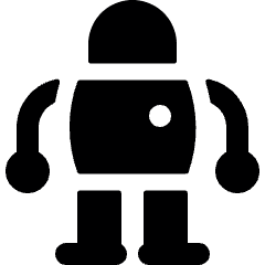 Science Fiction Robot Icon from Ultimate Bold Set