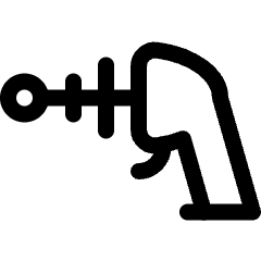 Science Fiction Weapon Icon from Ultimate Regular Set