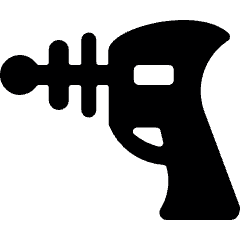 Science Fiction Weapon Icon from Ultimate Bold Set