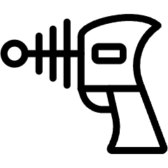 Science Fiction Weapon Icon from Ultimate Light Set