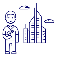 Space Human 2 Illustration from UX Line Set