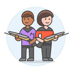 Spacecraft Troop 3 Illustration from UX Colors Set