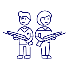 Spacecraft Troop 1 Illustration from UX Line Set