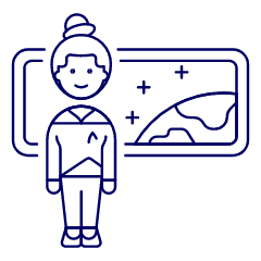 Spacecraft Crew 1 Illustration from UX Line Set