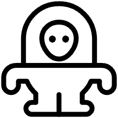 Spaceship Icon from Ultimate Light Set