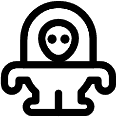 Spaceship Icon from Ultimate Regular Set