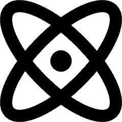 Atom Icon from Micro Line Set