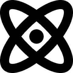 Atom Icon from Micro Solid Set