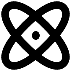 Atom Icon from Flex Solid Set