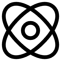 Atom Icon from Plump Line Set