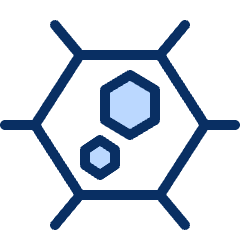Bacteria Icon from Cyber Duotone Set