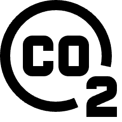 Carbon Icon from Sharp Line Set