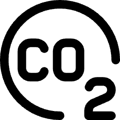 Carbon Icon from Core Line Set